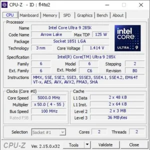 ddr5 ram record cpuZ